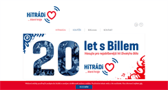Desktop Screenshot of hitradio.cz
